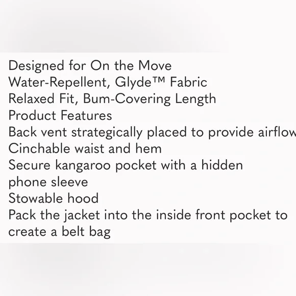 LULULEMON Evergreen Anorak - Picture 8 of 8